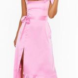 Show Me Your Mumu Pink Bridesmaids Dress Photo 0
