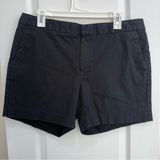 Banana Republic Pique Size 14 Black Women's Chino Shorts Photo 0