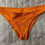 Aerie Orange Texture Bikini Bottom Photo 0