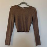 Bozzolo Brown ribbed long sleeve shirt Photo 0