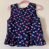 Rebecca Taylor Floral Peplum Tank Photo 0