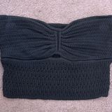 American Eagle Outfitters Black Tube Top Photo 0