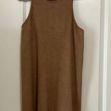 Paper Crane brown suede dress Photo 0