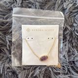 Kendra Scott Purple and Gold necklace Photo 0