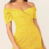SheIn Yellow Sundress Photo 0