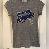Kansas City Royals Grey Tee, Size S Gray Photo 0
