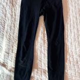 Only Fabletics Black Mid-Rise PureLuxe Leggings Size XS Short 25” Photo 0