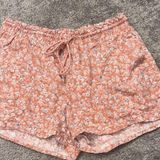 Rewind  Rust and Light Blue Floral Shorts size XL Photo 0