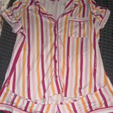 Target  colorful striped pajama shirt set Photo 0