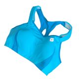 Moving Comfort 32d Endurance Racer High Impact Sports Bra Teal/blue  Great condition Photo 0