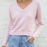 Brandy Melville baby pink sweater Photo 0