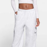 SKIMS Cotton Fleece Cargo Pants Photo 0