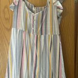 Blu Pepper Striped Dress Photo 0