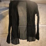 New York And Company  Black Blouse Photo 0