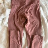 Aritzia Hi-rise Leggings- Opera Rose Photo 0