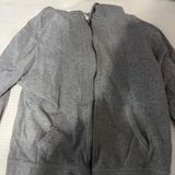 Charlotte Russe Gray Zip Up Hoodie Photo 0