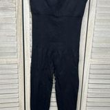 Activewear Jumpsuit w Zip Bust Black Photo 0