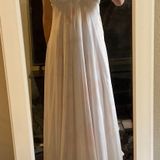 White Wedding Dress (used for halloween) Size M Photo 0