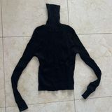 ZARA Knit Longsleeve Turtleneck Top Sweater Sz Small Like New Photo 0