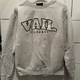 Vail Oversized Crewneck Gray Photo 0