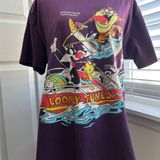 Sherry Best Vintage Retro 100% Cotton, Looney Tunes Double Stitch Sleeve T-shirt Photo 0