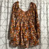 Pink Lily  Longsleeve floral dress Photo 0