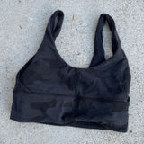 Lululemon  Align Sports Bra Reversible Black and Camo Photo 0
