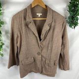 Caslon 4/$25 button front blazer sweater Photo 0