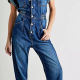 Free People Marci Denim Coverall Photo 0