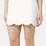 After Market White Scallop Skirt Photo 0