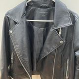 Aeropostale Black Leather Jacket Photo 0