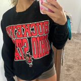 Vintage Ohio State Sweatshirt Black Size L Photo 0