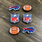 Crocs Buffalo Bills NFL Football Croc Charms Jibbitz Photo 0