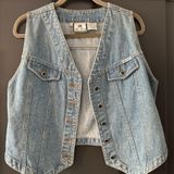 Bill Blass  Vintage Denim Vest Photo 0