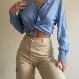 TSE Baby Blue Cardigan Photo 0