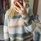 C&C California Striped Colorblock Fall Fashion Sweater Photo 0