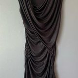 Armani Exchange Black Shimmer Mini Dress Photo 0