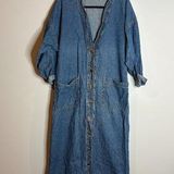 Orvis Vintage  denim button down dress Photo 0