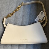 Charles and Keith  cream purse Photo 0