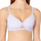 Hanes NWT Oh So Light Comfort Bras Wireless T-Shirt bra white small Photo 0
