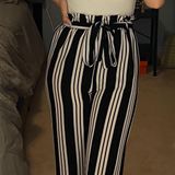 Rue 21 Striped Jumpsuit Photo 0