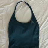 Oner Active Timeless Halter Neck Mid Vest in Lake Blue Photo 0