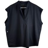 FIGS Rafaela Oversize Scrub Black Surgeon Pharmacist Nurse Doctor Size XXL #2697 Photo 0