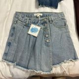 These Three Boutique Denim Skort Photo 0