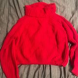 Moon & Maddison Moon & Madison Red Sweater Photo 0