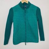 Laura Scott Women’s Green Full Zip Jacket Size Small Photo 0