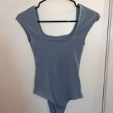 Altar'd State  Light Blue Bodysuit  Photo 0