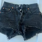 Levi's Levi’s Black Jean 501 Shorts Photo 0
