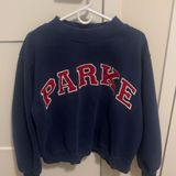 PARKE  Mockneck Sweatshirt Photo 0