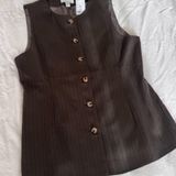 Nordstrom  TopShop Green Wasitcoat/Vest Photo 0
